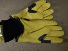 John Deere Work Gloves Mens Xl Thinsulate Deerskin Leather Farm Field Tractor
