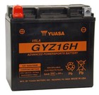 Yuasa Gyz16h Agm Maintenance Free Battery 12v 16ah Atv Street Snow Utv