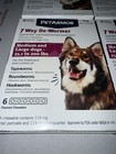 5 Petarmor 7 Way De-wormer For Dogs  medium-large 25-200 Lbs  30 Tabs Total New 
