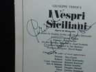 1975 Metropolitan Opera Program   Signature Of Opera Singer- 100  Orig 