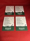 Frontier Airlines Trading Cards Set Of 4 Special Christmas Cards