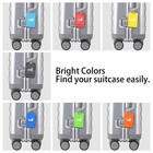 Bright Colorful Luggage Tags  Soft Assorted Suitcase Luggage Bag Labels By Ap   