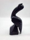 Vintage Handcarved Ironwood Pelican Figurine Nautical Seashore Decor 8  Tall