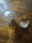 Vintage Collapsible Silverplate Travel Drinking Cup W  Ornate Embossed Lid
