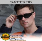 24 Pack Tinted Safety Glasses Dark Smoke Uv Scratch Impact Resistant