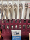 Vintage 1847 Rogers Bros Eternally Yours Silverplate Flatware Set 49 Pc W  Case