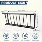 Hay Rack  Long Wall Mounted Hay Feeder Large Capacity detachable Hay Holder