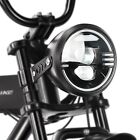 3 Pin Male Plug Horn 2-in-1 Electric Bike Headlights 48v60v72v Front Light