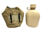 Us Military Style Canteen Cover W  Alice Clips   Usgi 1qt Canteen Desert Tan New