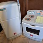 Vintage Step 2 Child Size Kitchen Refrigerator   Stove Set Pretend Play