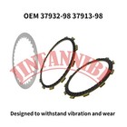 Clutch Friction Steel Plates Kit With Bolts Set For Harley Road King 1998-2017