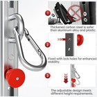 Adjustable Resistance Band Wall Mount System home Gym Dedicated 1pcs  Red