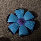 Blue   Purple Transforming Ball To Flying Disc Plastic Outdoor Toy
