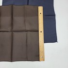 Pocket Squares Lot Of 2     100  Silk Dark Brown And Dark Navy Classic 