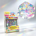 Needoh Nice Cube Holographic Ribbon     Super Solid Squish Sensory Toy     New
