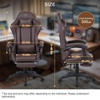 High-back Pc Gaming Chair Office Chair  Desk Task Chair Computer Racing Chair   
