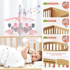 Upgraded Musical Crib Mobile For Girls  Baby Mobile With Hanging Rotating Toy   