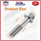 4 Pack Wheel Bearing Hub Bolts For Subaru Forester 901000285
