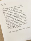 Custom Handwritten Letters  Notes  Documents And More 