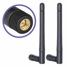 Rp-sma Antenna For Wifi 2 4ghz 5ghz Wireless Router Card Male Pin Lot
