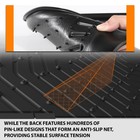 Tpe Floor Mats Silverado Sierra 1500-3500 Extcab 07-13 1st 2nd Weather 3pc Black
