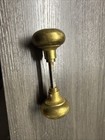 Vintage Brass Door Knob Set Architectural Salvage  186 