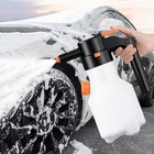 2l Electric Nozzle Spray Car Wash Gun Cannon Soap Foam Dirt Dust Blaster Sprayer