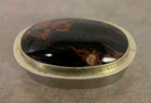 Vintage Alpaca Silver Mexico Oval Pill Box