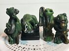 Vintage 80s Frog Band Playing Instruments Parastone Jazz Music Figurine Set Of 4