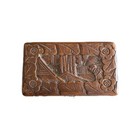Vintage Chinese Asian Hand Carved Camphor Wood Chest Jewelry Trinket Box
