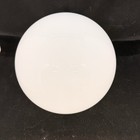 Vintage 6 75    White Milk Glass Globe Ceiling Shade Ball Lamp Light 4    Fitter