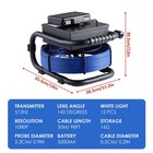 5  30m Sewer Pipe Inspection Camera With 512hz Sonar Meter Counter Self-leveling