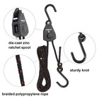Kayak Rope Tie Down Ratchet Straps Bow And Stern Ratcheting Tie Downs Rope Ha   