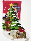 18    Teddy Bear Needlework Cruel Christmas Holiday Stocking