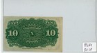 1863 10c Ten Cent Fractional Currency Bank Note In Choice Unc Condition  bh01330