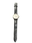 Tissot Classic White Dial T109210a Women Quartz Watch Black Leather Band Read