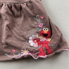 Vintage Elmo Dress One Piece Top Baby 3-6 Months Brown Sesame Street World Y2k