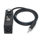 3 5mm To Xlr Converter Laptop Interface With Volume Control And Ground Lift