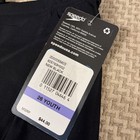 Speedo Powerflex Eco Swim Shorts Youth Size 26 Black Nwt