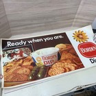 Vintage Borden Dairy Fresh Dips Advertising Poster Elsie The Cow Prop 28x13