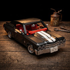 Moc Chevelle Ss 454 American Muscle Car Building Set Silver