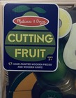 Melissa   Doug Wooden Play Food Kitchen - Fruit Cutting Set - New Sealed