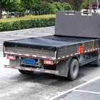 Dump Truck Mesh Tarp - Heavy Duty Pvc Coated Black Cover