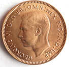 1939 Great Britain Farthing - Au unc Red - Great Coin - Free Ship - Farthing  3
