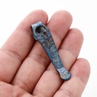 Titanium Deep Carry Pocket Clip For Spyderco Para 3  Paramilitary 2  Smock  D   