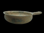Ancient Luristan Bronze Vessel With Zoomorphic Ram Handle  A Nice Example