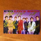 Exo Autographed Signed Photo All Members Autographs Love Shot 4 6 Kpop 2020  nic
