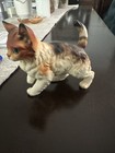 Vintage Napcoware Ceramic Cat Figurine Featuringcalicostyle Orange  White  Black