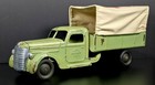 Vintage Buddy L Pressed Steel Toy Truck Canvas Cover Stake Bed Original Paint