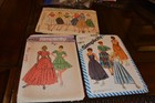 Huge Vintage Sewing Supply Lot 100  Items Patterns Lace Buttons Zippers Machine